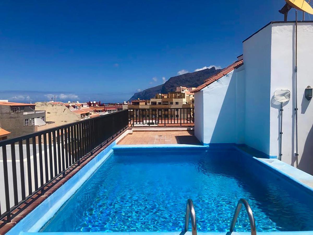 Los Angeles 3 Bed Apartment With Pool Puerto de Santiago  Exterior foto